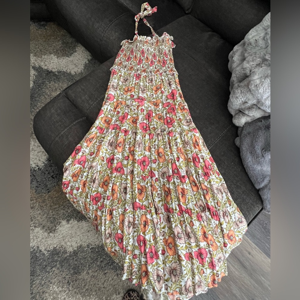 Ladies maxi halter maxi dress